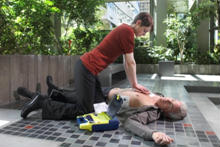 Chest compressions