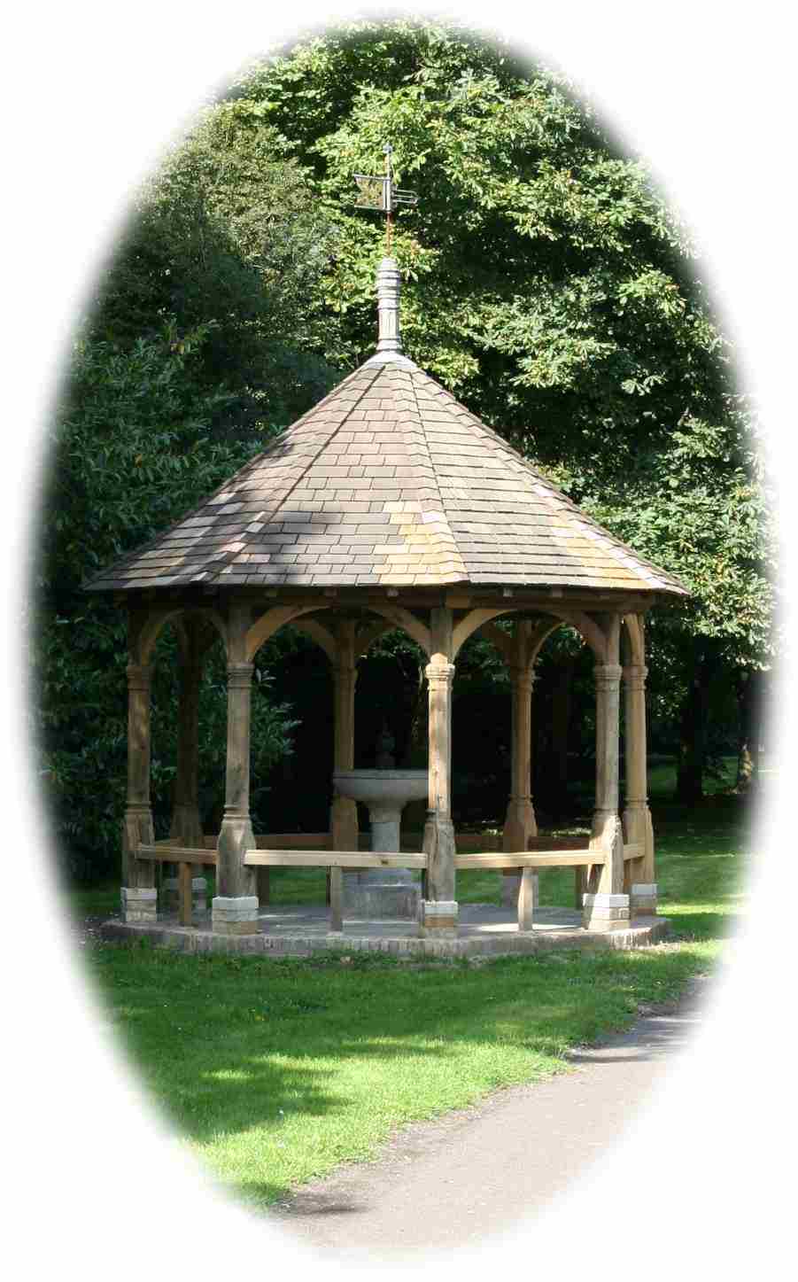 Quendon's newly-restored (2011) Fountain